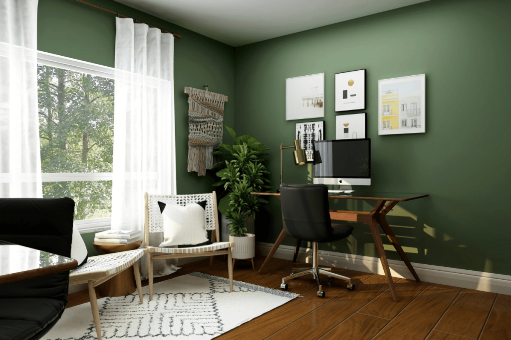 best green curtains for your living room